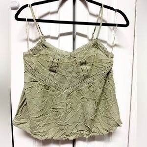Hippie Rose Sage Green Camisole